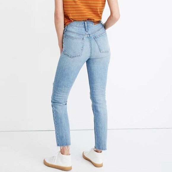 NEW Madewell Perfect Vintage Jean in Rosabelle Wash: Comfort Stretch Edition - Picture 3 of 15